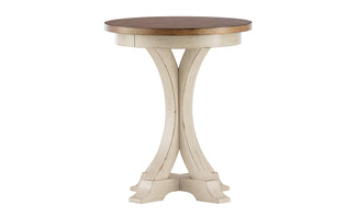 Farmhouse Reimagined Round Chairside Table 16